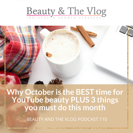 October Beauty and the Vlog Erika Vieira