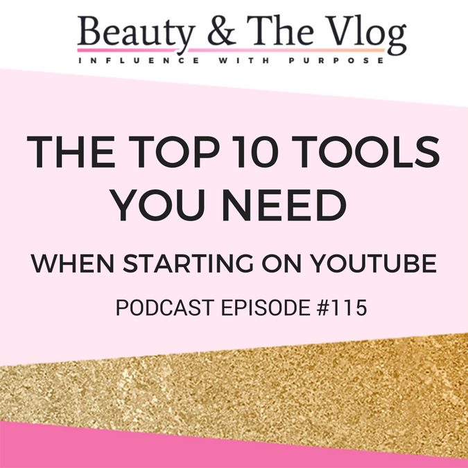 Top tools for a YouTube channel