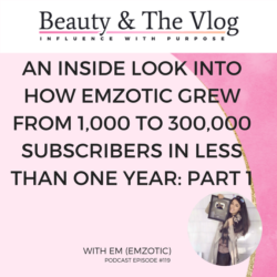 Emzotic and her rise to YouTube fame