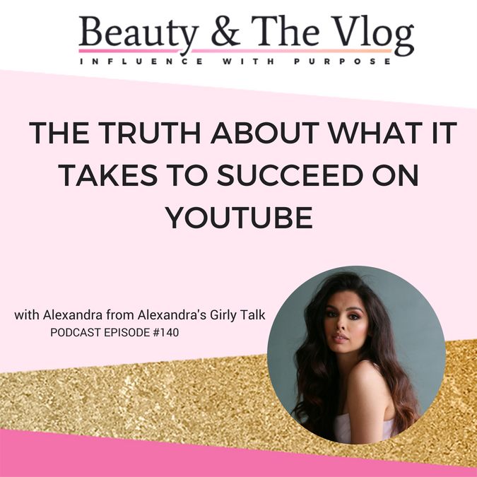 AlexandrasGirlyTalk Beauty and the Vlog Podcast Erika Vieira