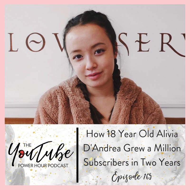 How 18 Year Old Alivia D'Andrea Grew a Million Subscribers in Two Years