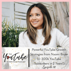 Naomi Boyer YouTube Power Hour Erika Vieira