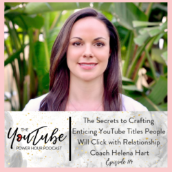 Helena Hart YouTube Power Hour Erika Vieira