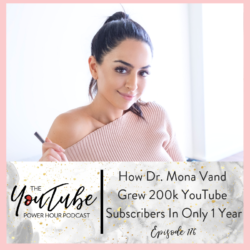 Dr Mona Vand YouTube Power Hour Erika Vieira