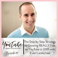 Evan Carmichael YouTube Power Hour Erika Vieira