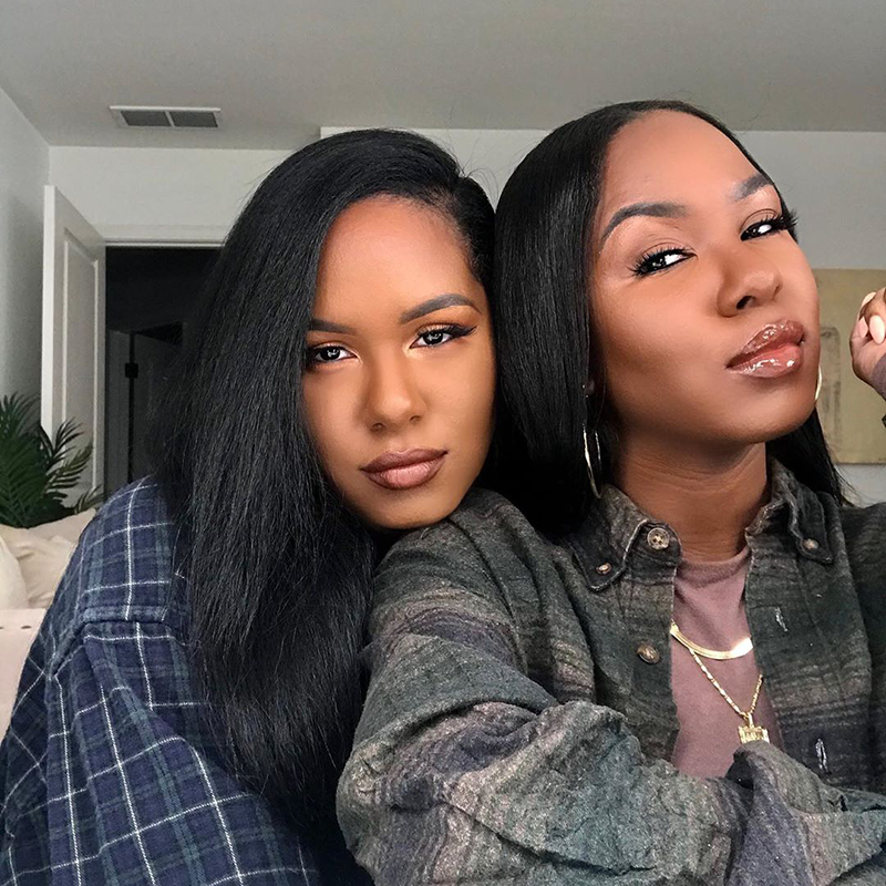 Double the Glam✨🖤 Meet these gorgeous So Black Twins - the